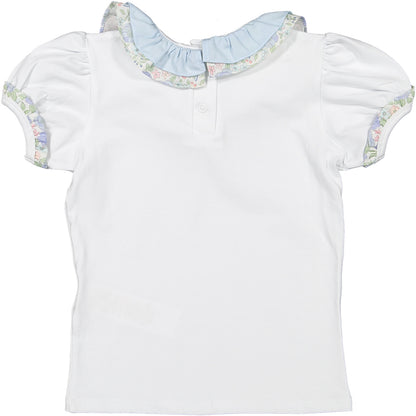 SAMPLE Blue Floral T-Shirt