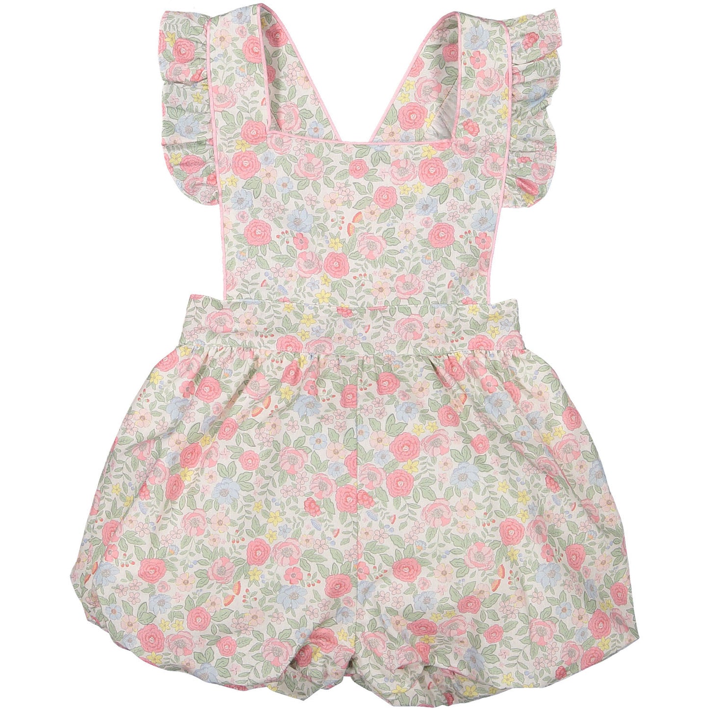 Pink Floral Shortall