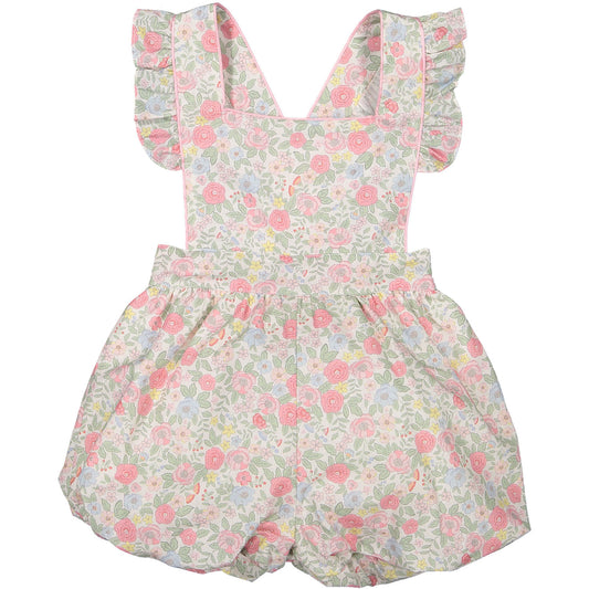 Pink Floral Shortall