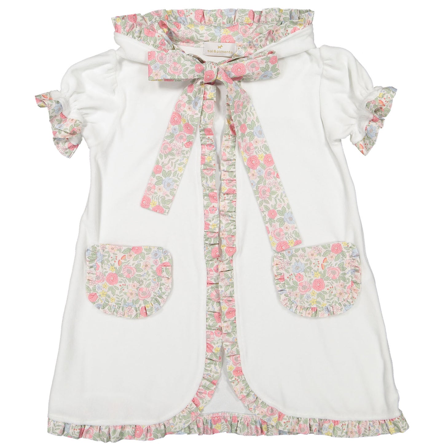 SAMPLE Pink Floral Cover-Up