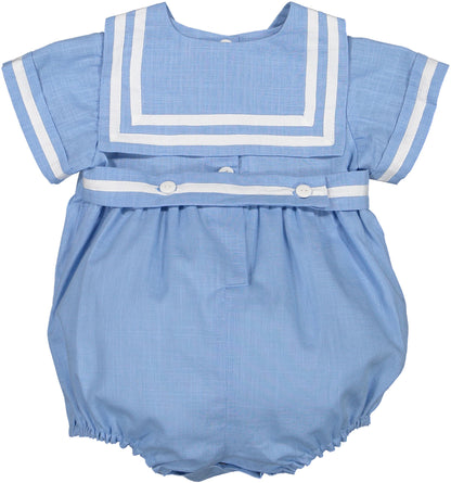 PRE-ORDER Ocean Sailors Boy Romper