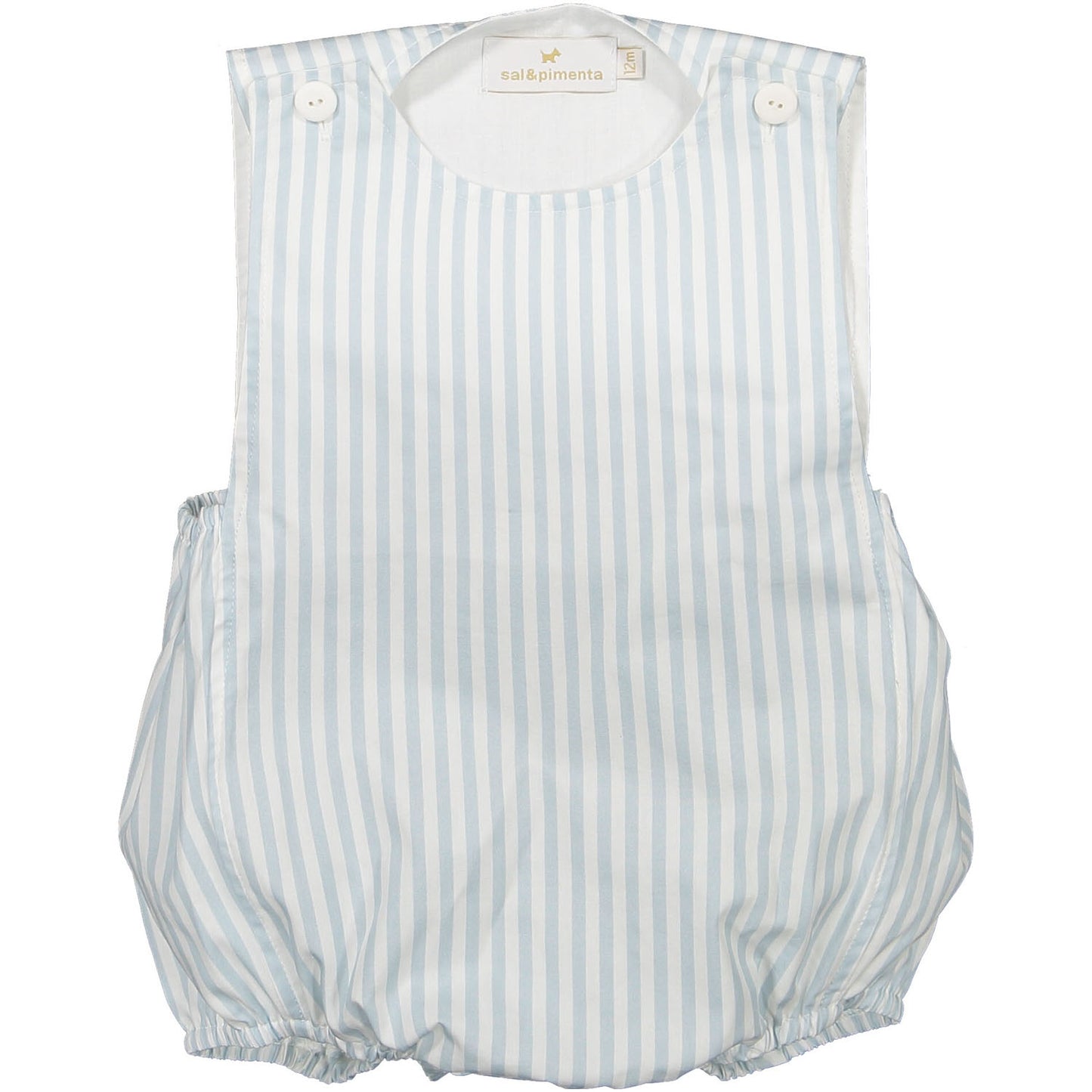 SAMPLE Blue Cherries Boy Romper