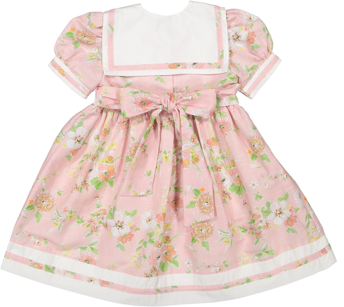 PRE-ORDER Linen Floral Dress