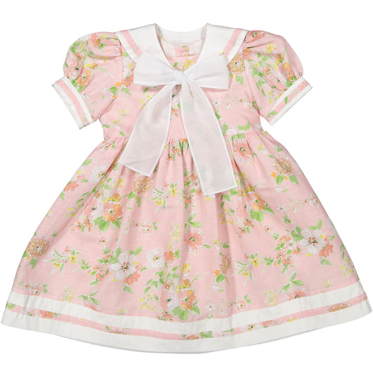 PRE-ORDER Linen Floral Dress