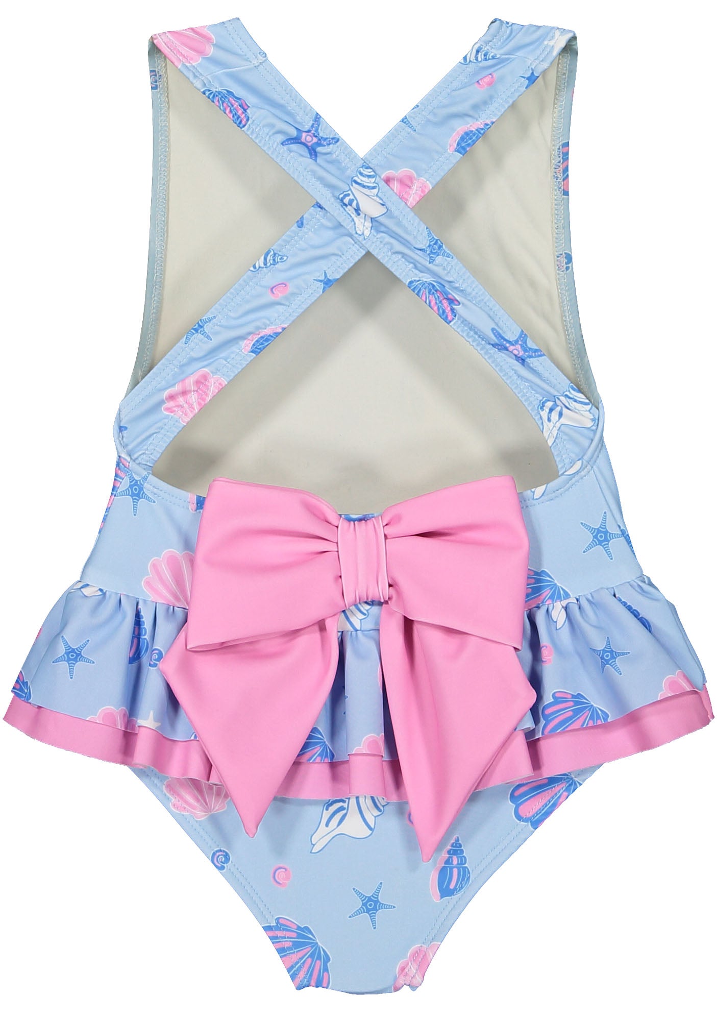 Violet Seashells Swimsuit