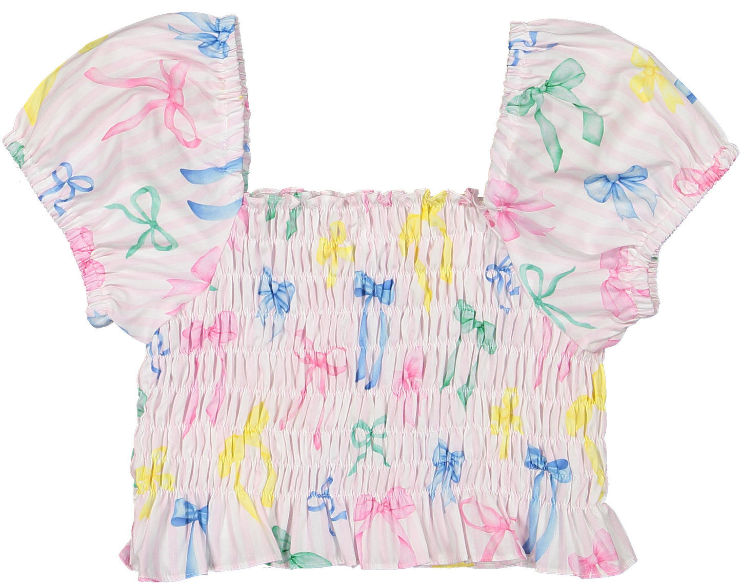 SAMPLE Maryland Rainbow Bows Top