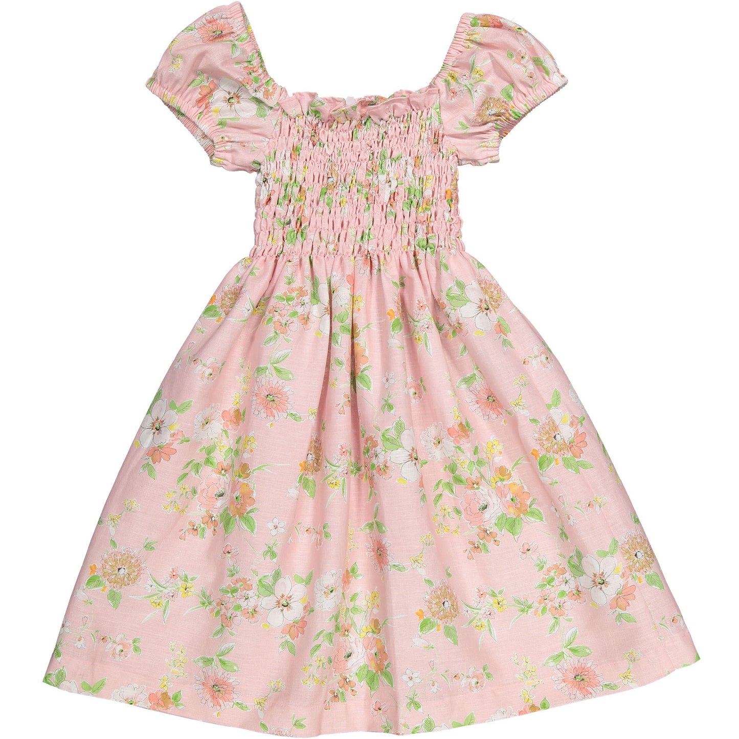 SAMPLE Maryland Floral Linen Dress