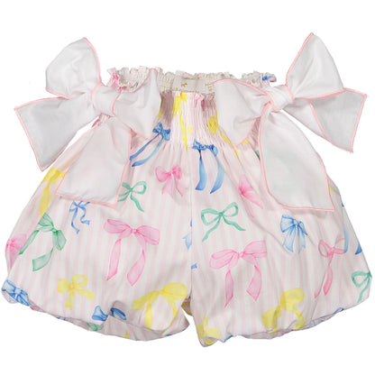 Rainbow Bows Bubbly Shorts