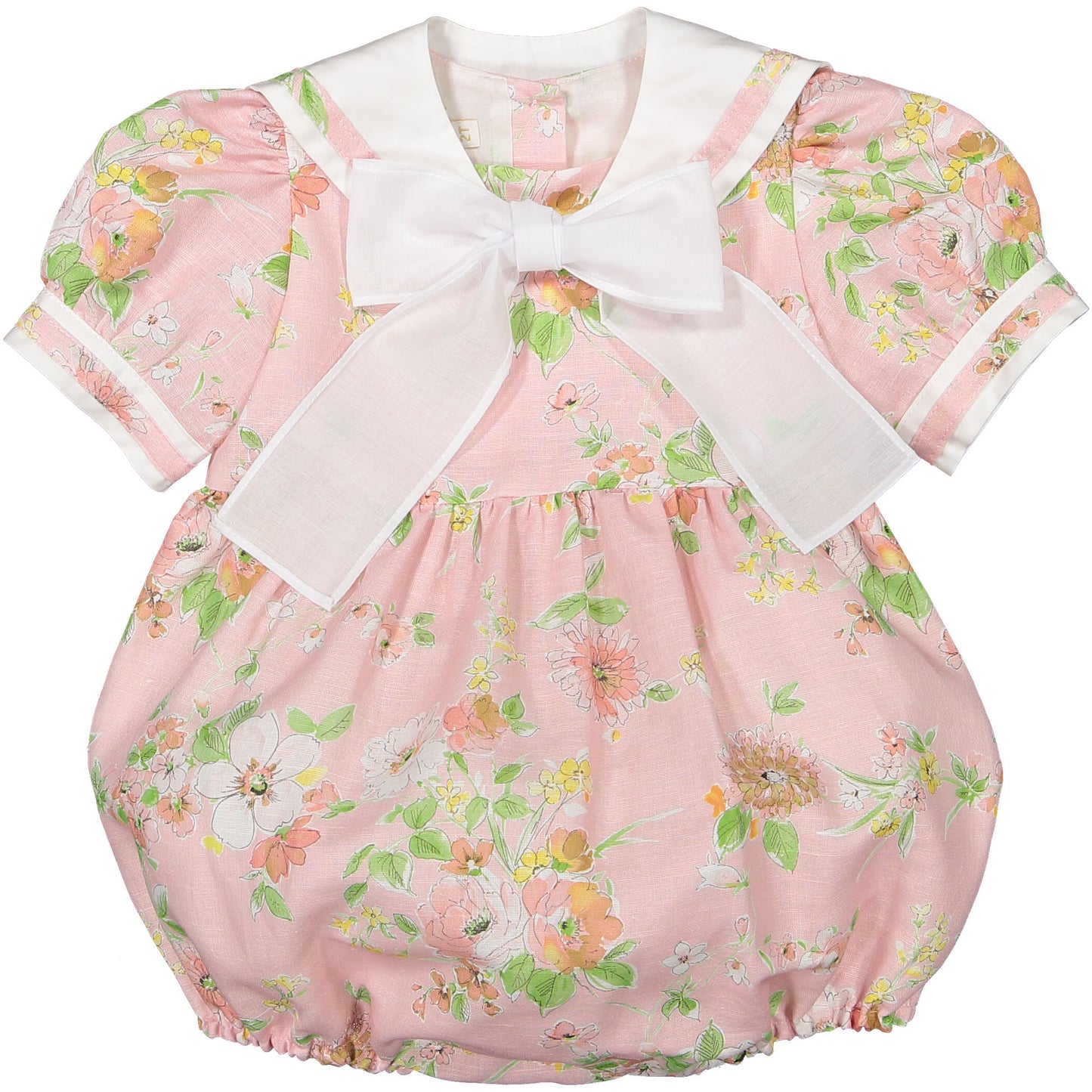 PRE-ORDER Linen Floral Romper