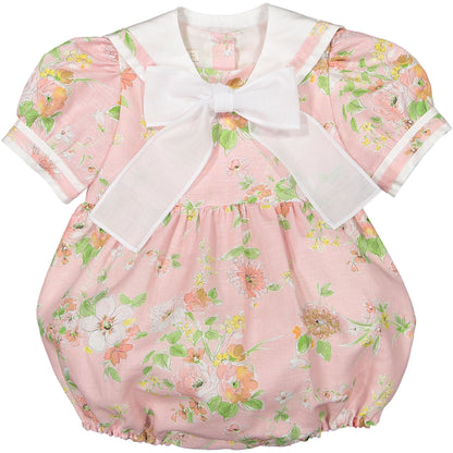 PRE-ORDER Linen Floral Romper