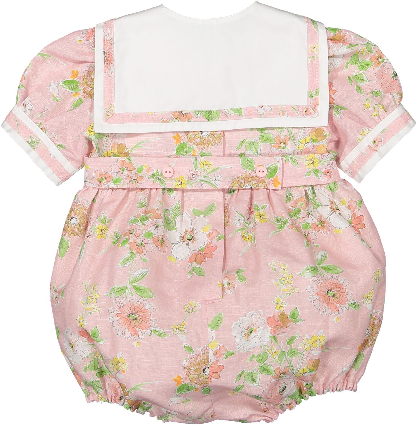 PRE-ORDER Linen Floral Romper