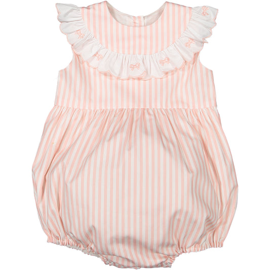 PRE-ORDER Flamingo Stripes Romper