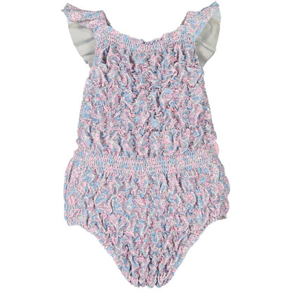 Cotton Candy Lycra Frilled Swimsuit