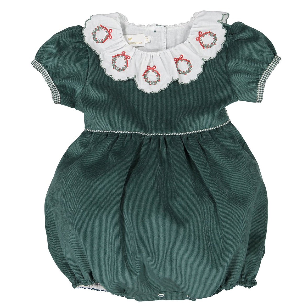 PRE-ORDER Christmas Wreath Romper