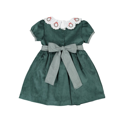 PRE-ORDER Christmas Wreath Dress