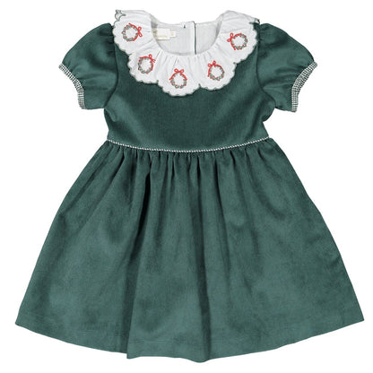 PRE-ORDER Christmas Wreath Dress