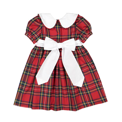 PRE-ORDER North Pole Plaid Smocked Dress