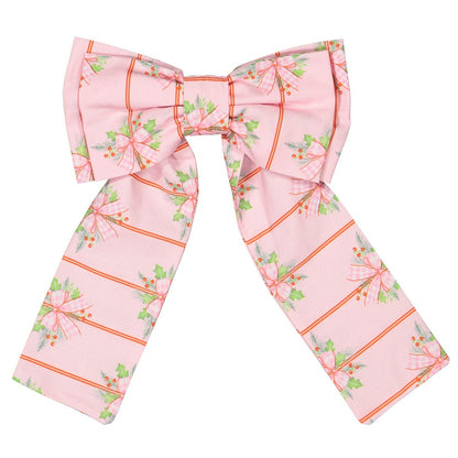 PRE-ORDER Mistletoe Bows Big Hair Clip