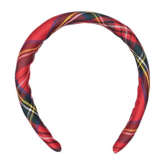 PRE-ORDER North Pole Plaid Headband