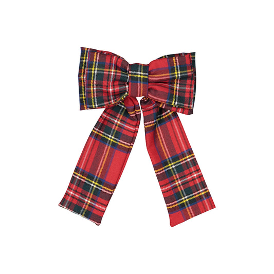 PRE-ORDER North Pole Plaid Big Hair Clip