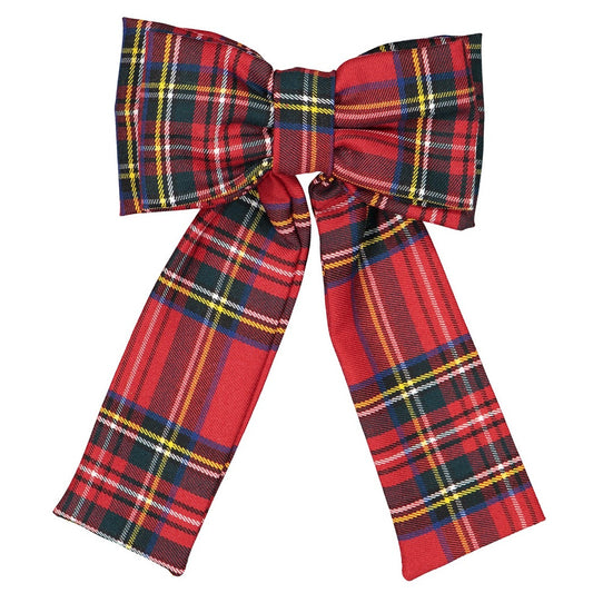 PRE-ORDER North Pole Plaid Big Hair Clip