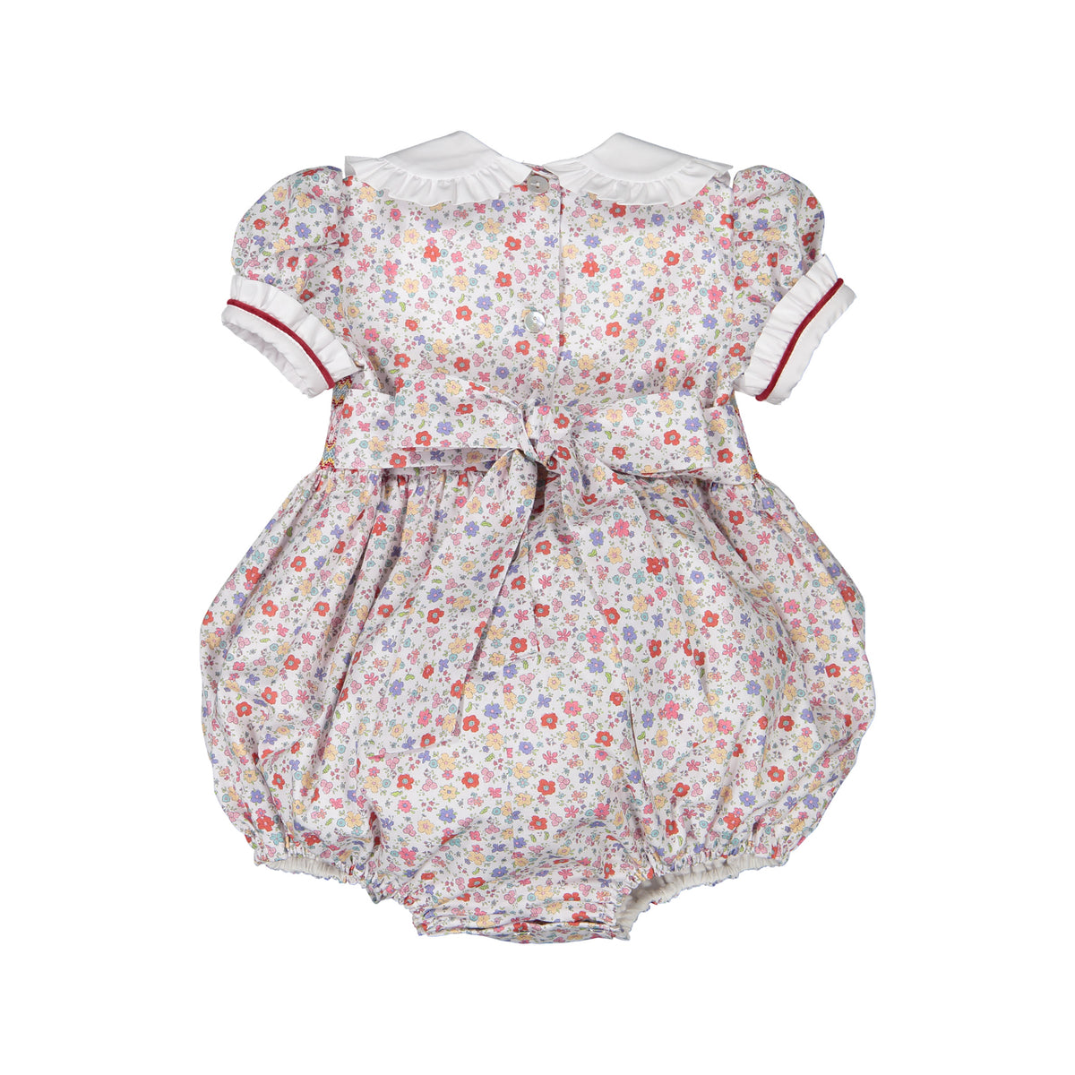 PRE-ORDER Winter Bouquet Smocked Romper