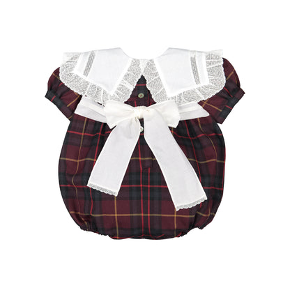 PRE-ORDER Cherub Plaid Romper