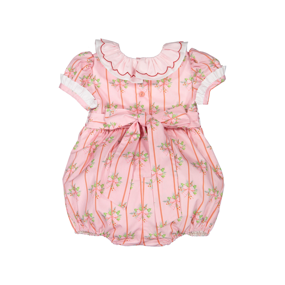PRE-ORDER Mistletoe Bows Romper