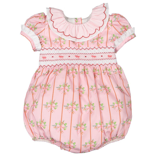 PRE-ORDER Mistletoe Bows Romper