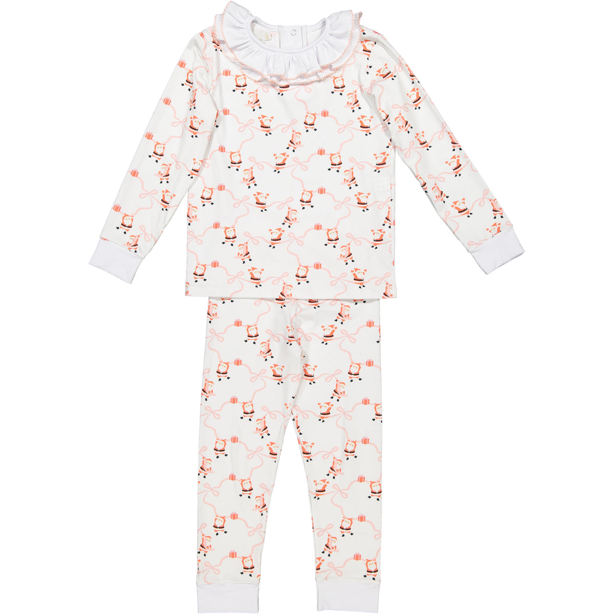 Santa Trellis Girl Pajama