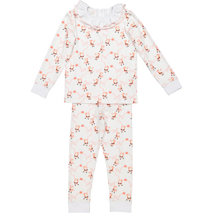 Santa Trellis Girl Pajama