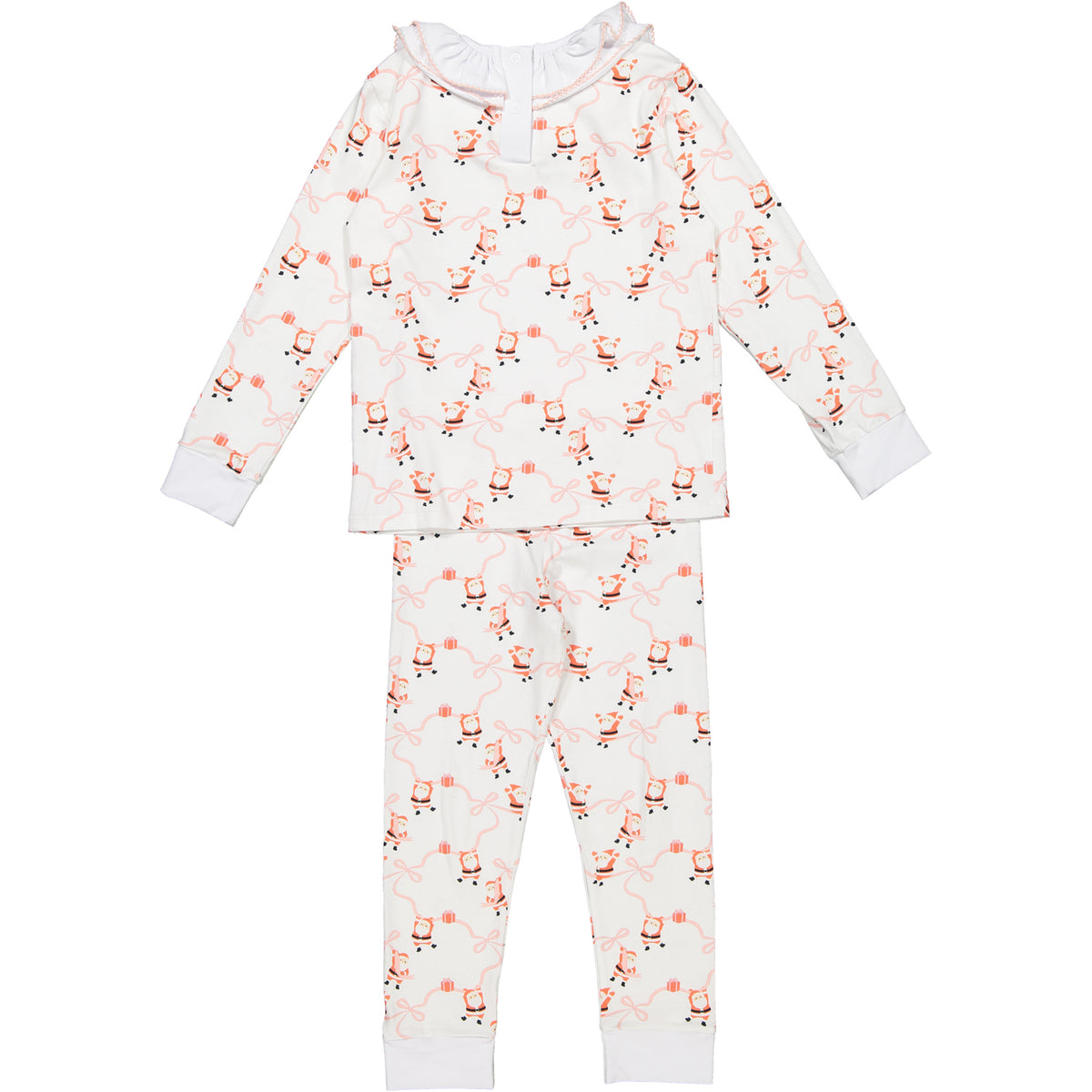 Santa Trellis Girl Pajama