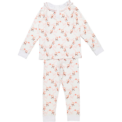Santa Trellis Girl Pajama