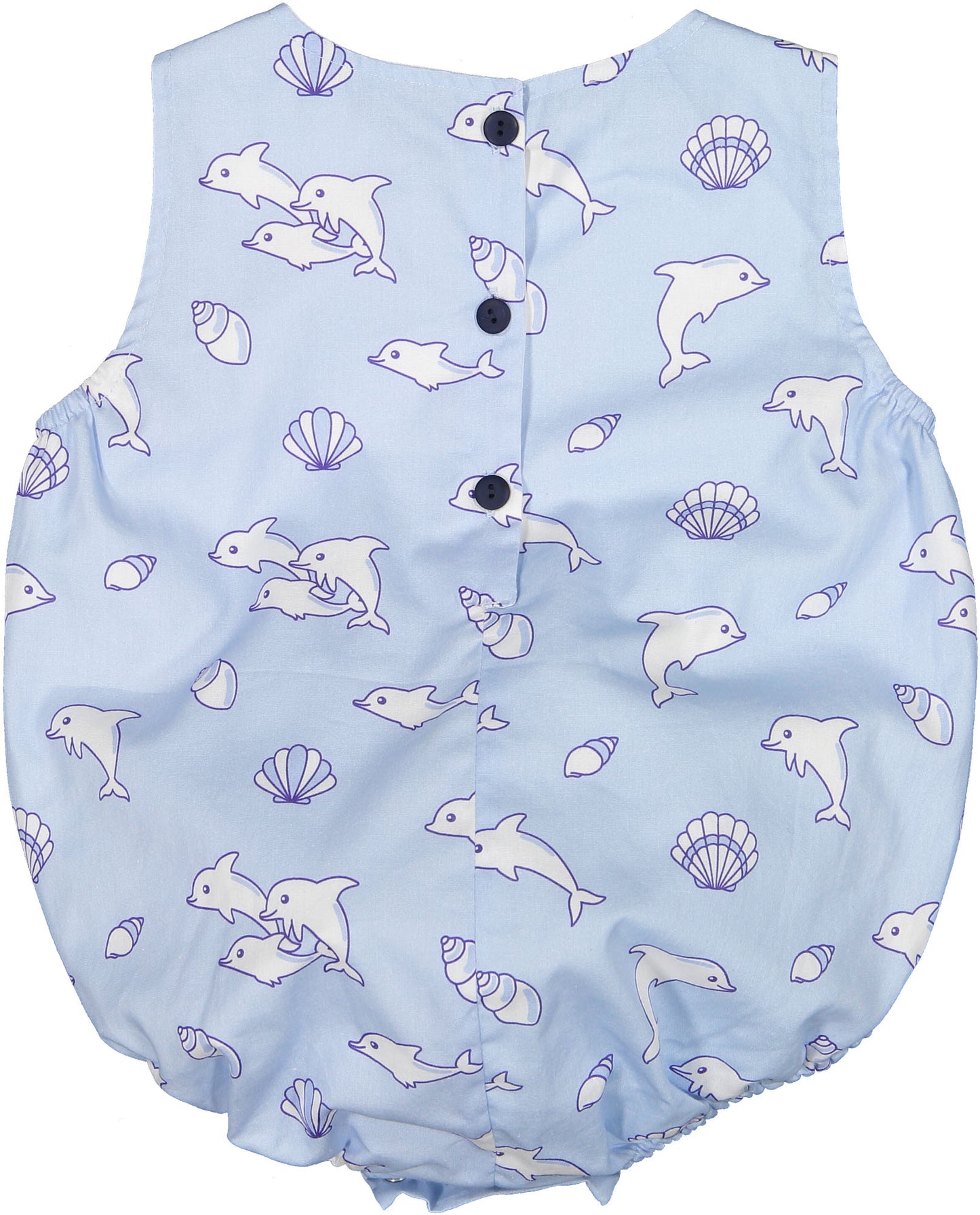 Dolphins & Shells Boy Romper