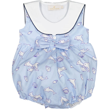 Dolphins & Shells Romper