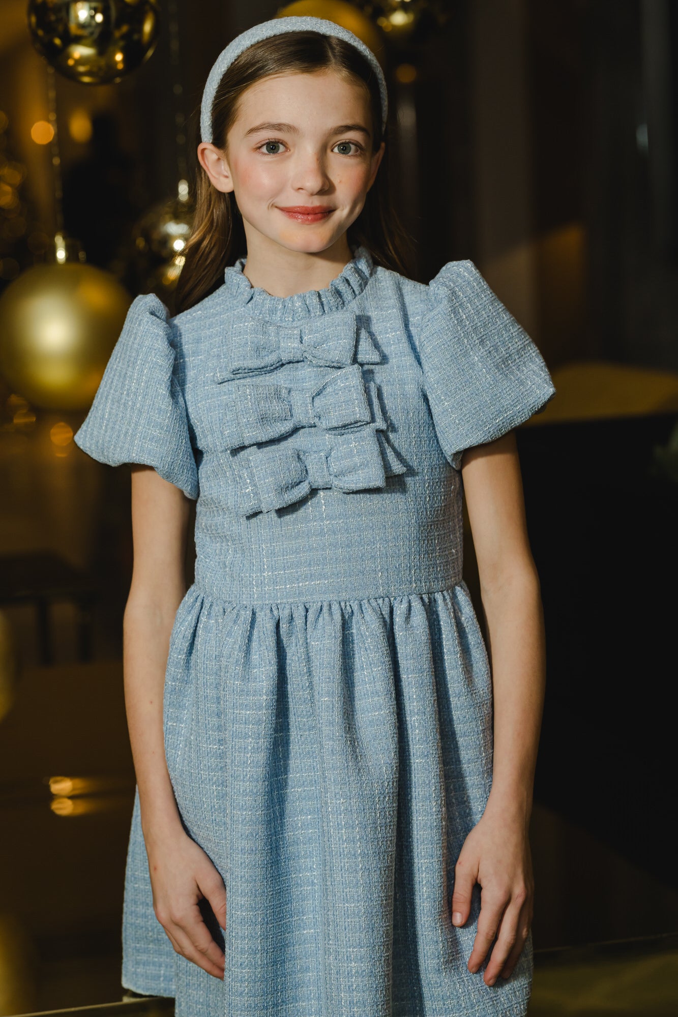 Blue Christmas Maryland Dress