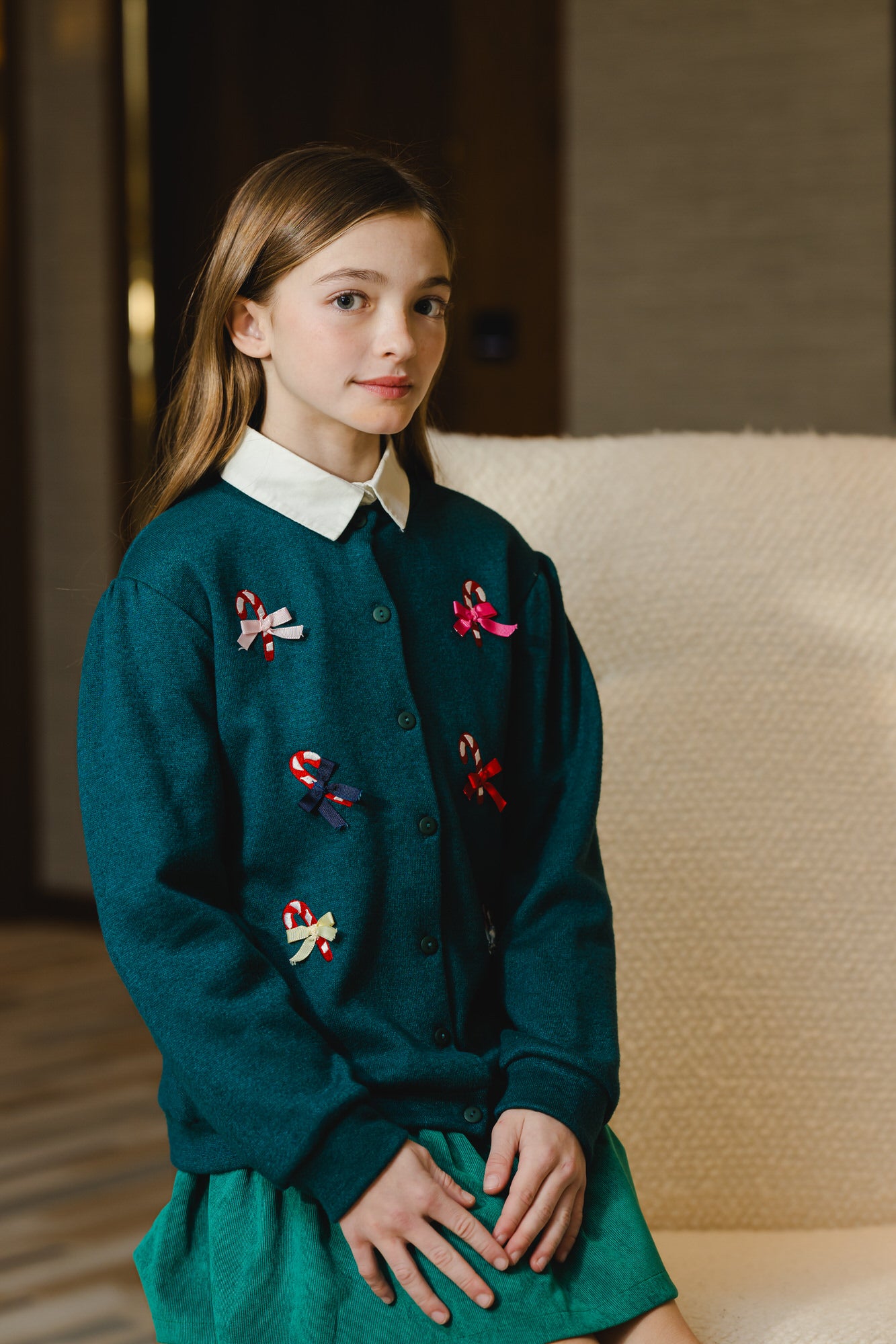 Maryland Candy Cane Cardigan