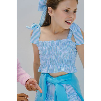 Maryland Blue Garden Big Hair Clip