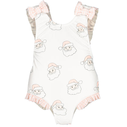 Pink Santa Swimsuit