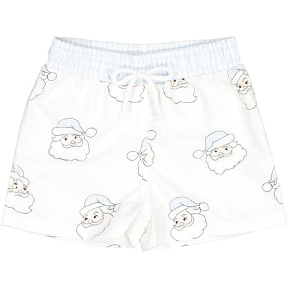Blue Santa Trunks