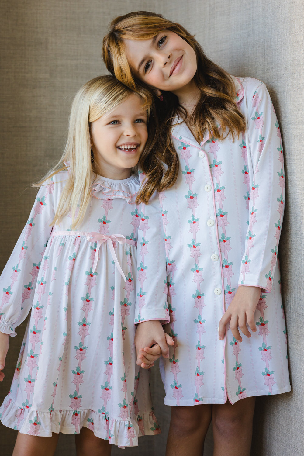 Pink Mistletoe Nightgown