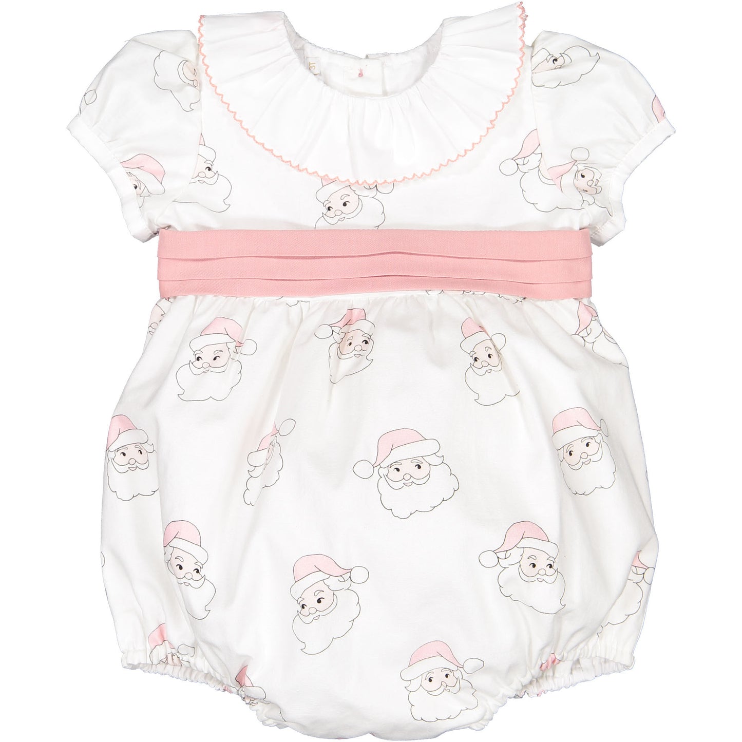 Pink Santa Romper