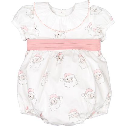 Pink Santa Romper