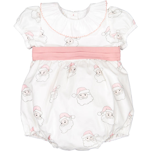 Pink Santa Romper