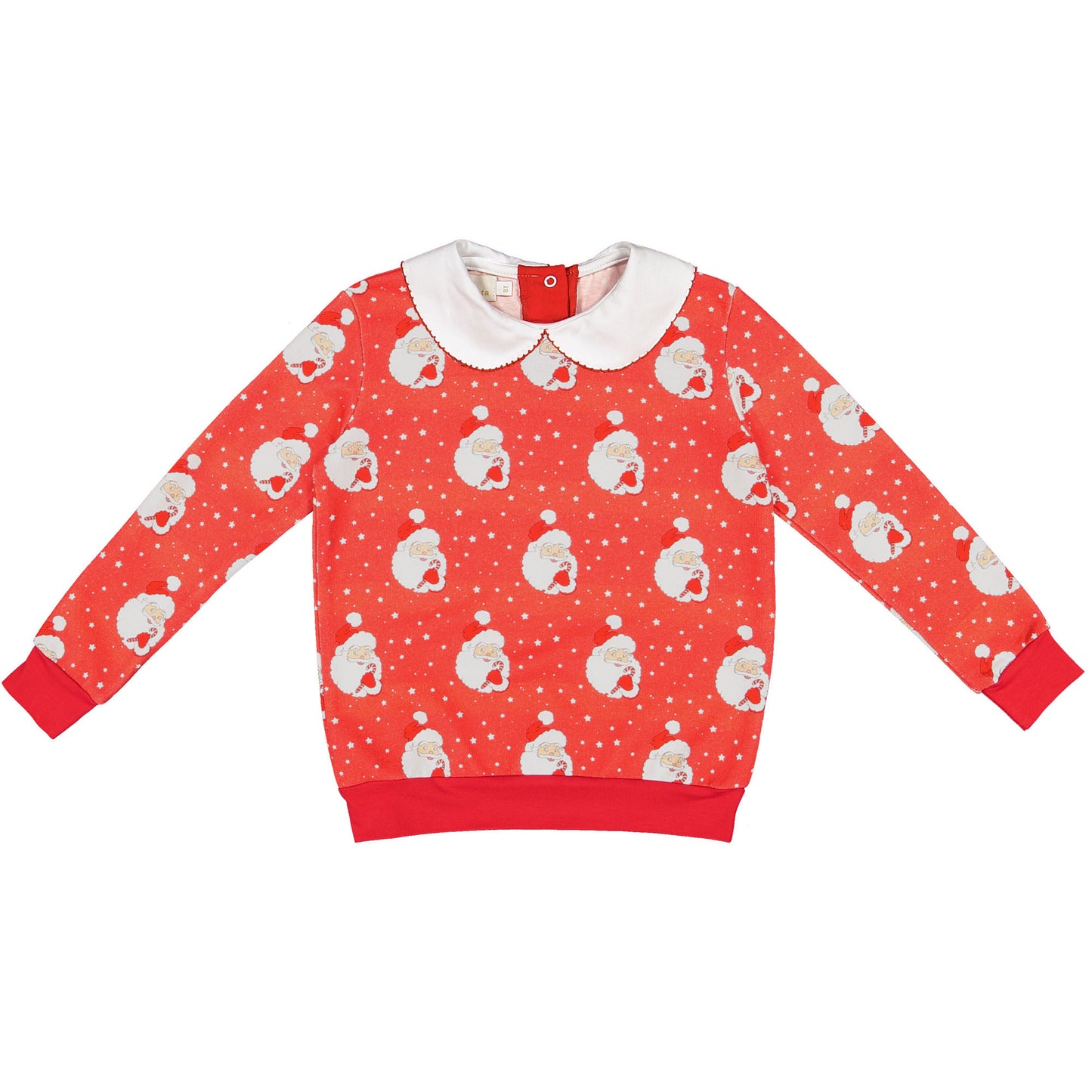 Red Santa Girl Sweatshirt