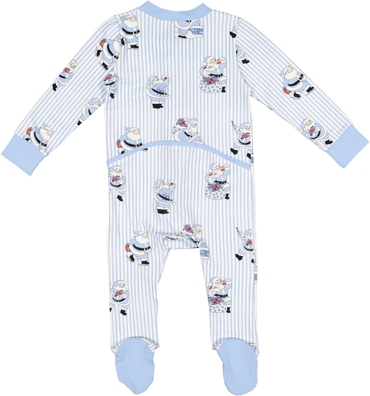 Santa Blues Baby Boy Pajama