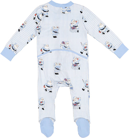 Santa Blues Baby Boy Pajama