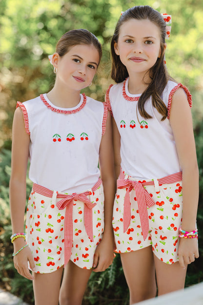 Maryland Classic Cherries Denim Vintage Shorts