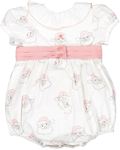 Pink Santa Romper