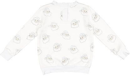 Blue Santa Boy Sweatshirt